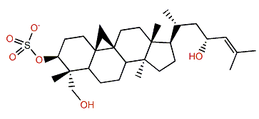 (23R)-Cycloart-24-en-3b,23,28-triol 3-sulfate